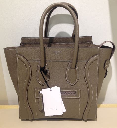 celine micro tote ebay|Celine shoulder luggage tote price.